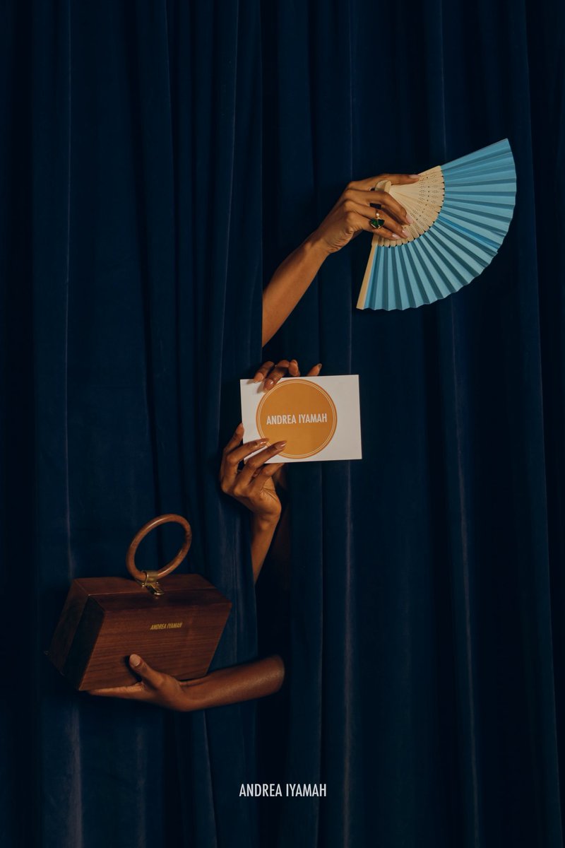 KashFaje's tweet photo. New photography campaign for ANDREA IYAMAH https://t.co/Kou5H8veIH