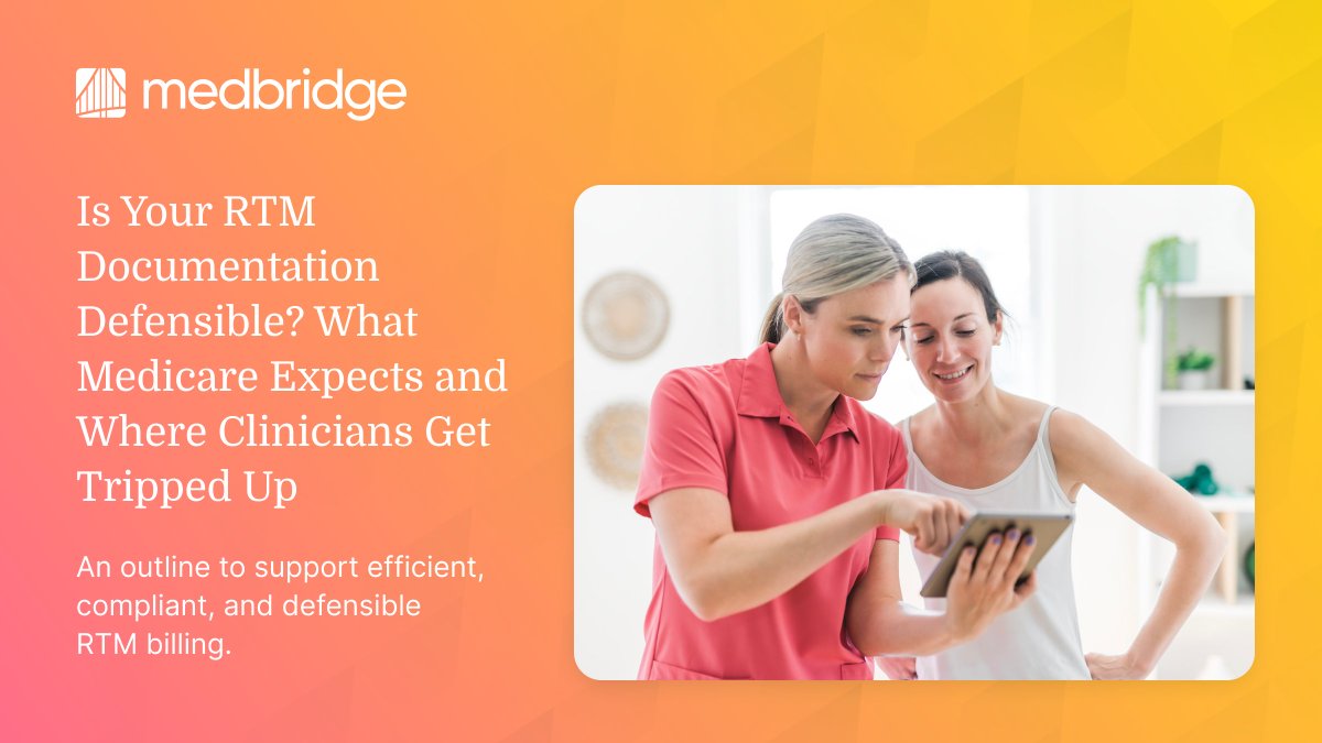 Medbridge tweet media