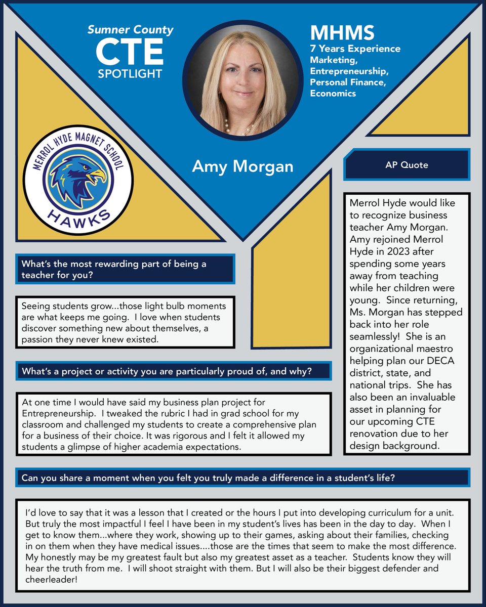 Sumner County CTE tweet media