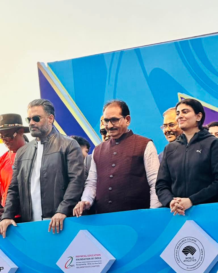 HetavPatelBJP's tweet image. What a fantastic experience at Shilp Aarambh 4.0! 🥉

Completed 10 km in 83 minutes ✌️

The message of today's program was to keep the youth away from drugs and move them towards a healthy and conscious society.

#fitindia #youth