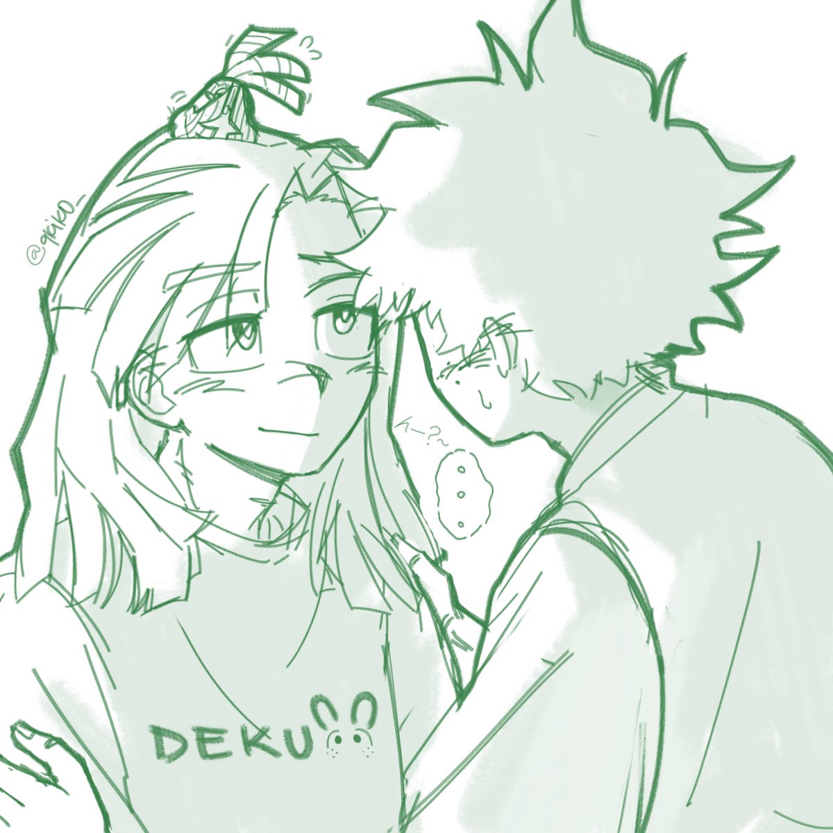 いいねした人のメディア欄覗いて素敵絵を私の絵柄で描いてもいいですか