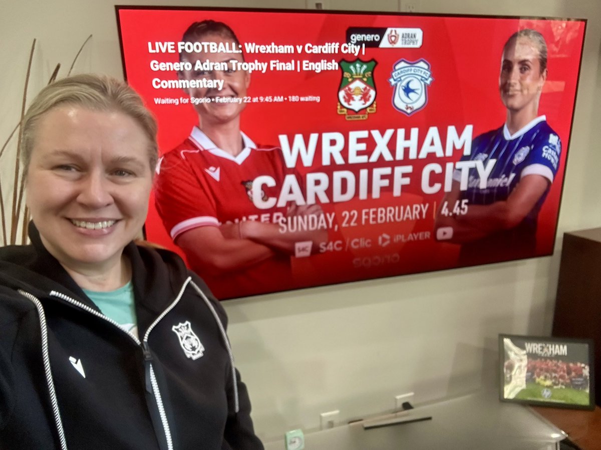 Sheri only here for the Wrexham tweet media