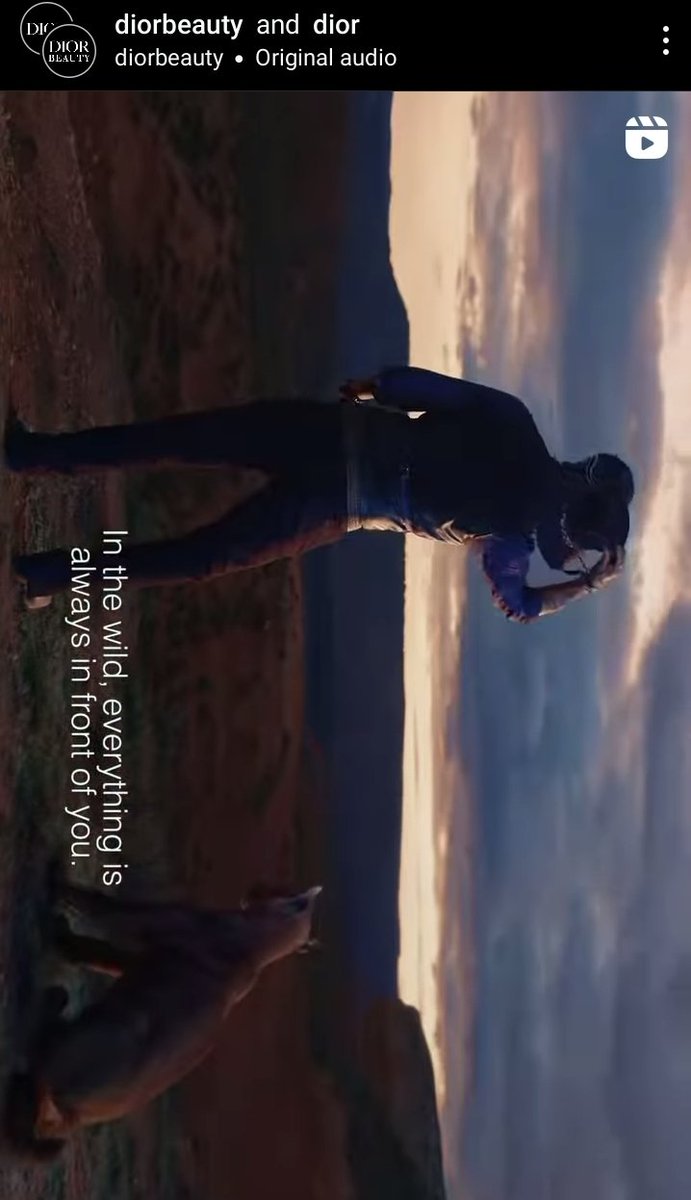Dior just posted a vertical version of Johnny Depp’s Sauvage ad, and the views and likes are already beating the newer ads. Legend.🔥🔥