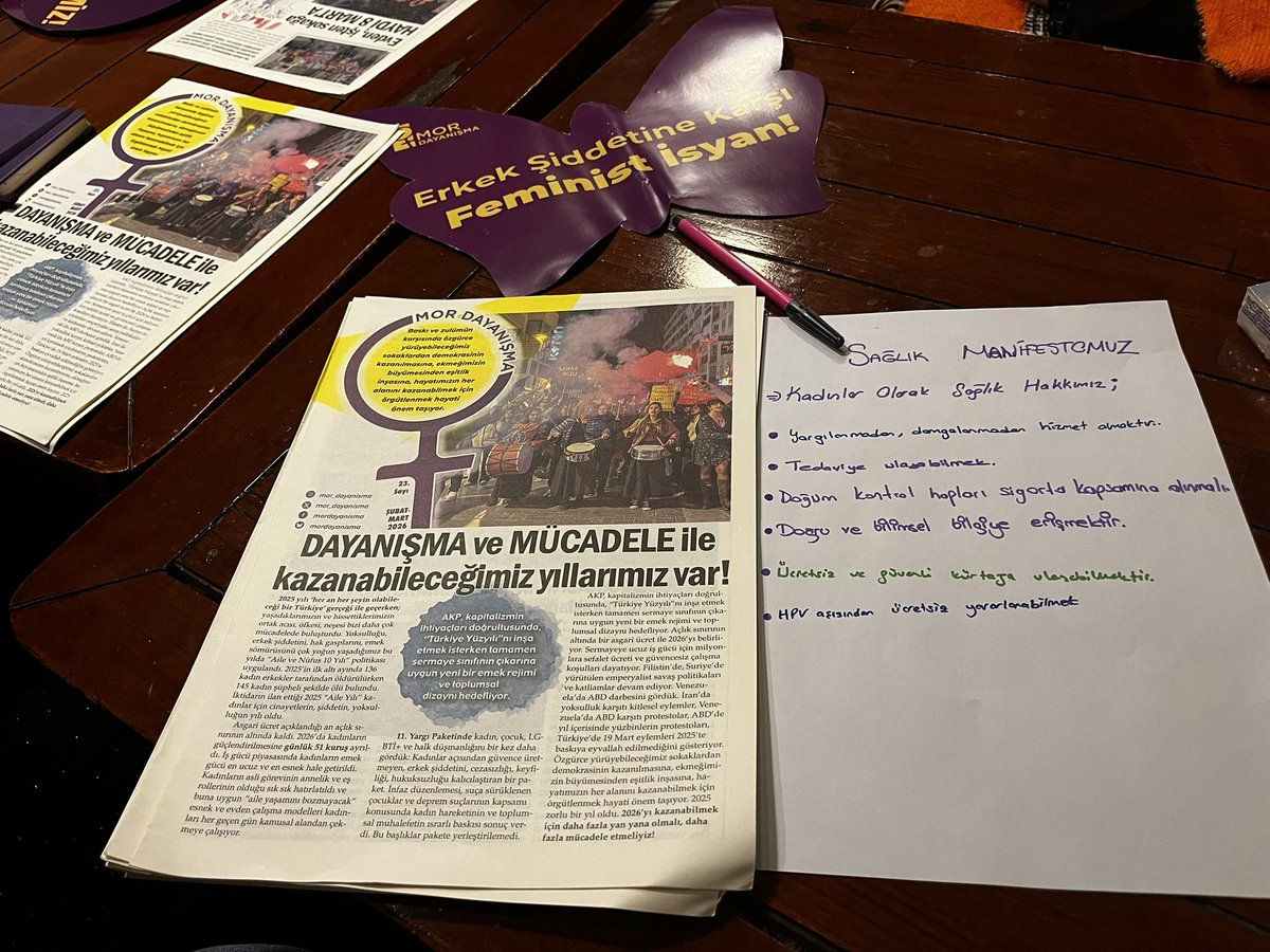 Ankara Mor Dayanışma tweet media