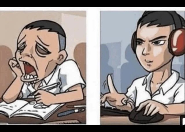 Me making all the characters I like brown/ black