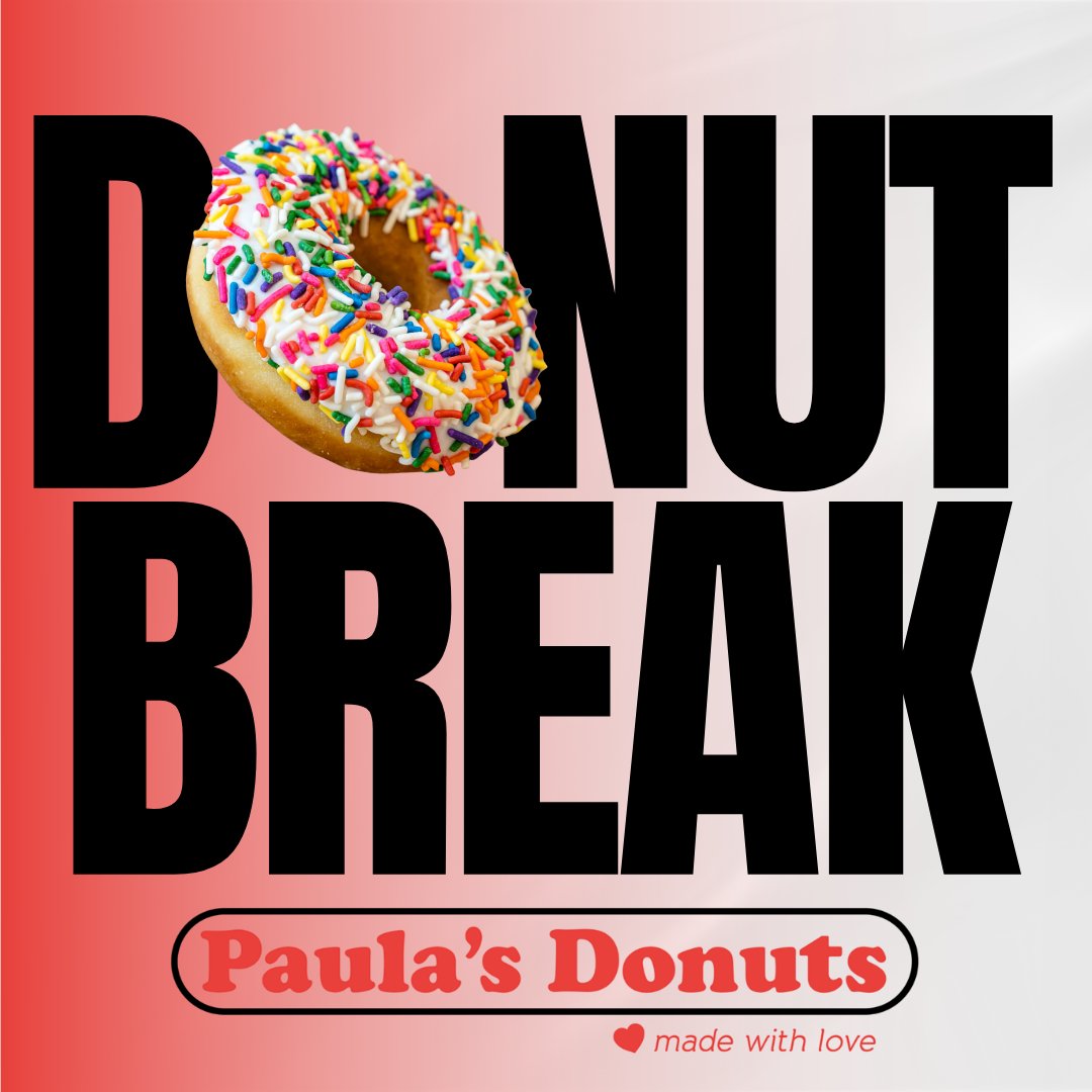 PaulasDonuts's tweet photo. Because... Friday... π€ͺππ©π§
FREE DONUT w/ purchase of any Beverage today!!
Order online for a quick pick-up: https://t.co/g5NVtQcarW
#cherrydonut #fastnachts #chocolate #peanutbutter #redvelvet #coffee #hotchocolate #milkndonuts #mintoreo #cookiesncream #donutslovecoffee #frozenwhitechocolate #icedcapp #cakebatter #redvelvet #peanutstick #peanutcream #chocolatecream #peanutbutter #BestDealInTown #fridayvibes #fridaymotivation #friday #FridayFeeling