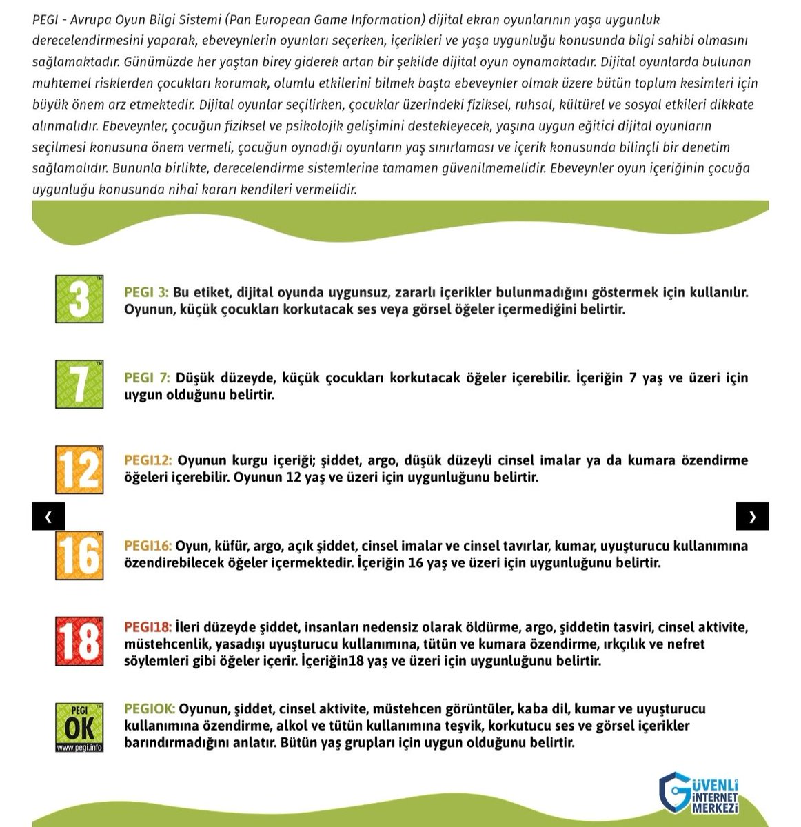 <a href="/MahinurOzdemir/">Mahinur Özdemir Göktaş</a> Merhaba Mahinur Hanım. "Oyun platformlarından ebeveyn denetimlerini artırmalarını, yaş sınırlamalarına dikkat etmelerini istiyoruz" demişsiniz. Bu söyledikleriniz oyun platformlarında ZATEN var. En çok kullanılan oyun platformlarından biri olan Steam'de, aile yönetimi var. Üçüncü