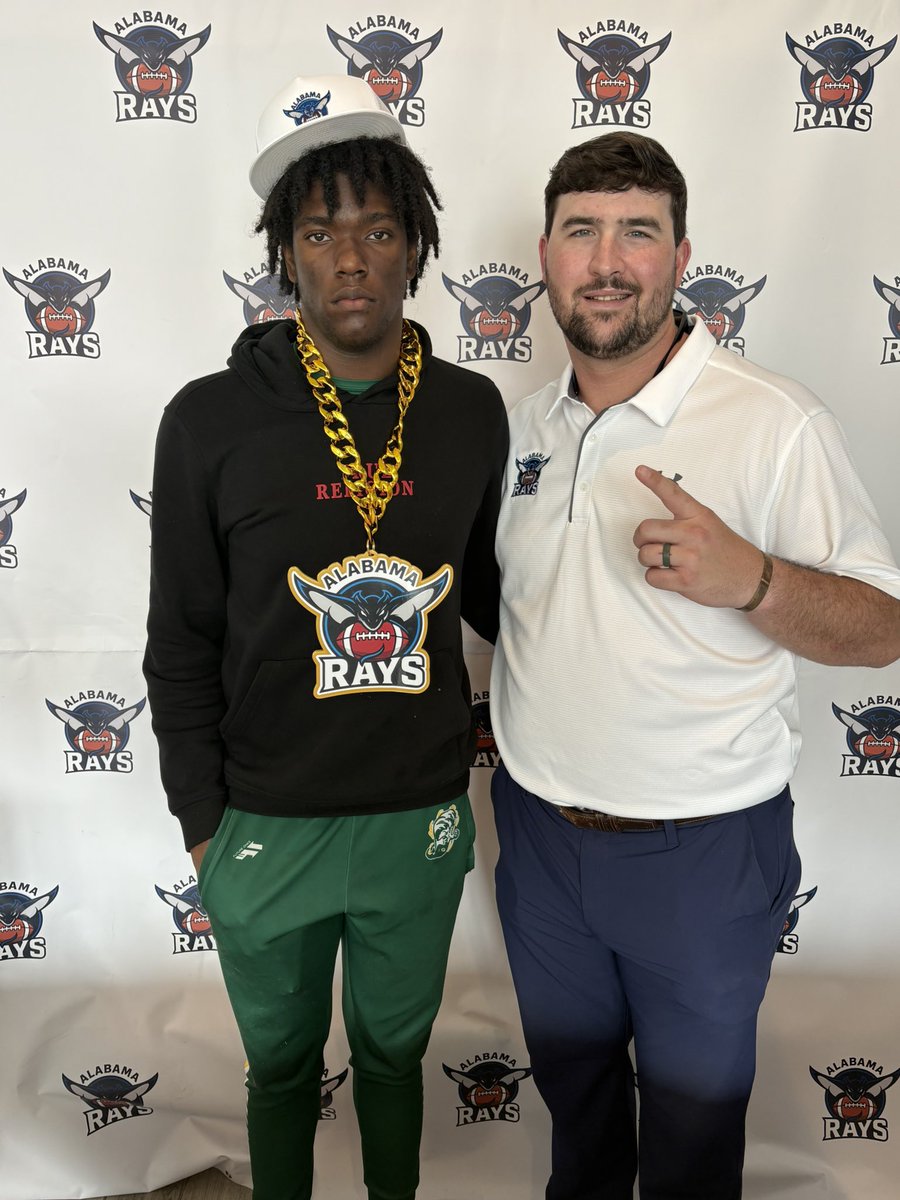 We had an amazing visit yesterday! Thank you to all the families that took the time to come out! We are so thankful and blessed! Our Roster is growing with some amazing young men. We can’t wait to get the season started! Go Rays! <a href="/LilphamMatt_QB/">Coach Matt Lipham</a> <a href="/Uno_Kam/">Coach Kam Pettway</a> <a href="/coachkoenning/">Vic Koenning</a>