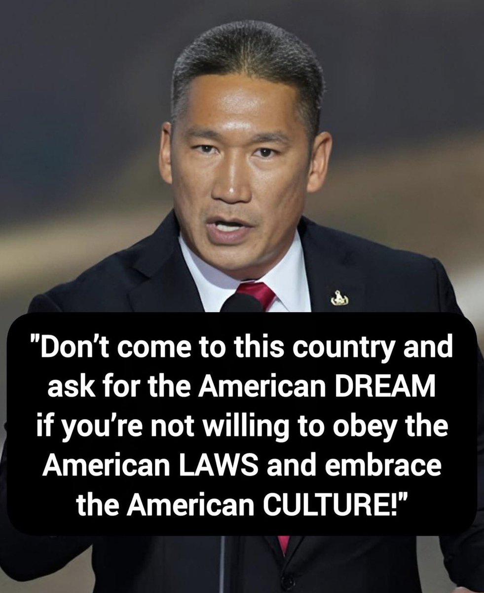 nettermike's tweet image. 🚨BREAKING: Powerful moment as Navy Under Secretary Hung Cao—who fled communist Vietnam as a child—delivers a direct message on immigration to the Vietnamese American community in Orange County, CA!

"Don't come to this country and ask for the American DREAM if you’re not willing