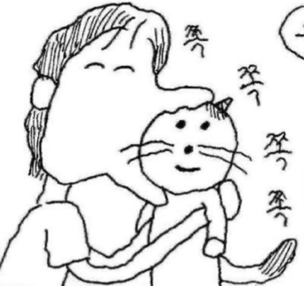 今天看见这么多可爱焦冻猫 我的心情：