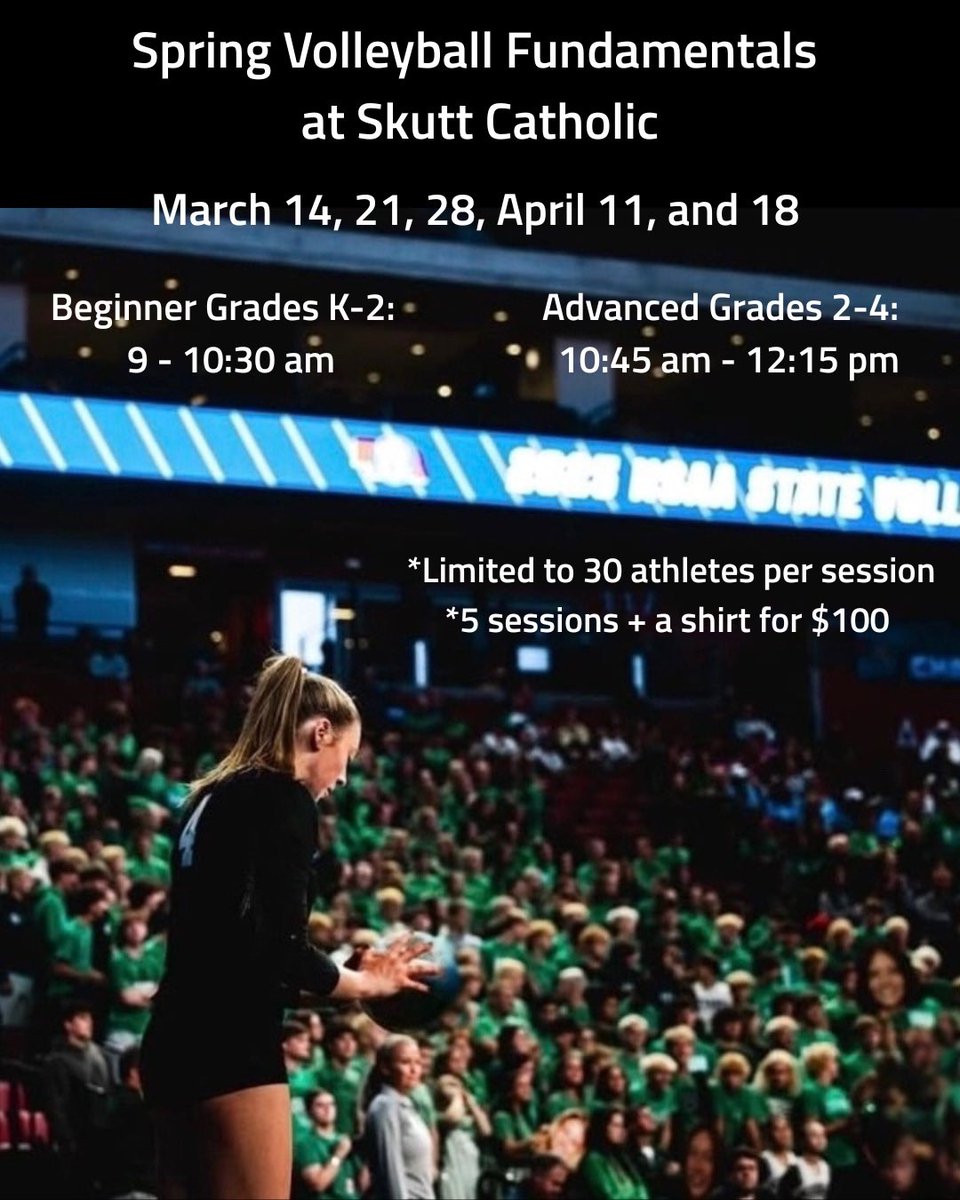 Skutt Catholic VB tweet media