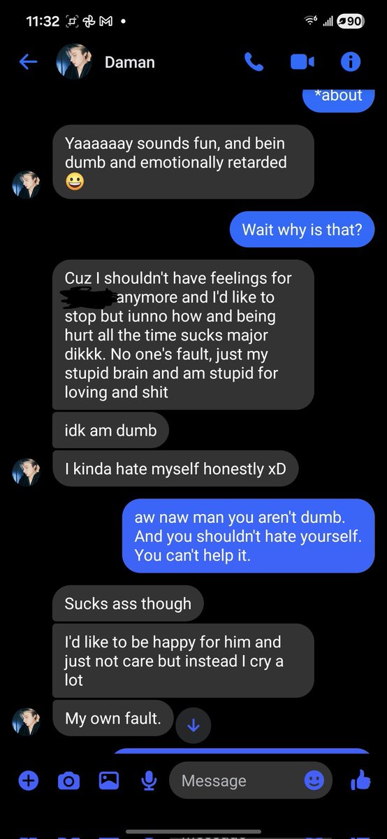 TheBrianBlast's tweet photo. Here's Daman Mills admitting to having feelings for Duncan and the some of the times he would ask me for nudes https://t.co/R8WuAkBdrq