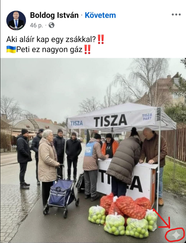 irishman787878's tweet photo. Boldog István épp hülyét csinál magából...rajta maradt a Gemini logója...🤣🤡

De magabiztosan vezet a Fidesz, becsszó! 🤣 https://t.co/oMSV3Ac9Eu