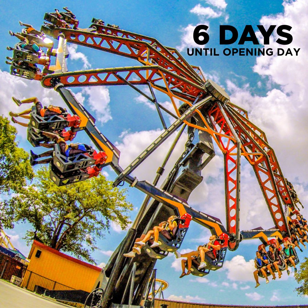 SixFlagsOverTX's tweet image. We're gearing up for an epic 65th anniversary season, starting February 28! Celebrate all season long with a Gold Pass, which includes free parking + access to all #SixFlags/Schlitterbahn parks in TX &amp;amp; OK! Hurry, our Spring Sale won't last long: bit.ly/4aA5afB