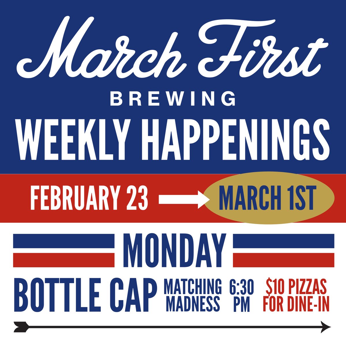 March First Brewing tweet media