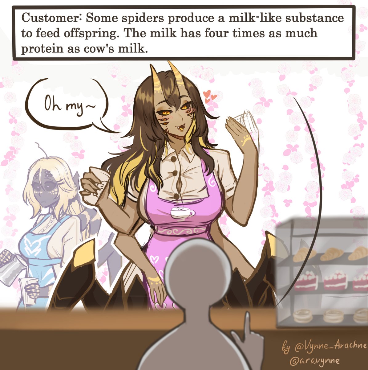 Happy birthday to my vtuber spider daughter Renfaa!!! ~