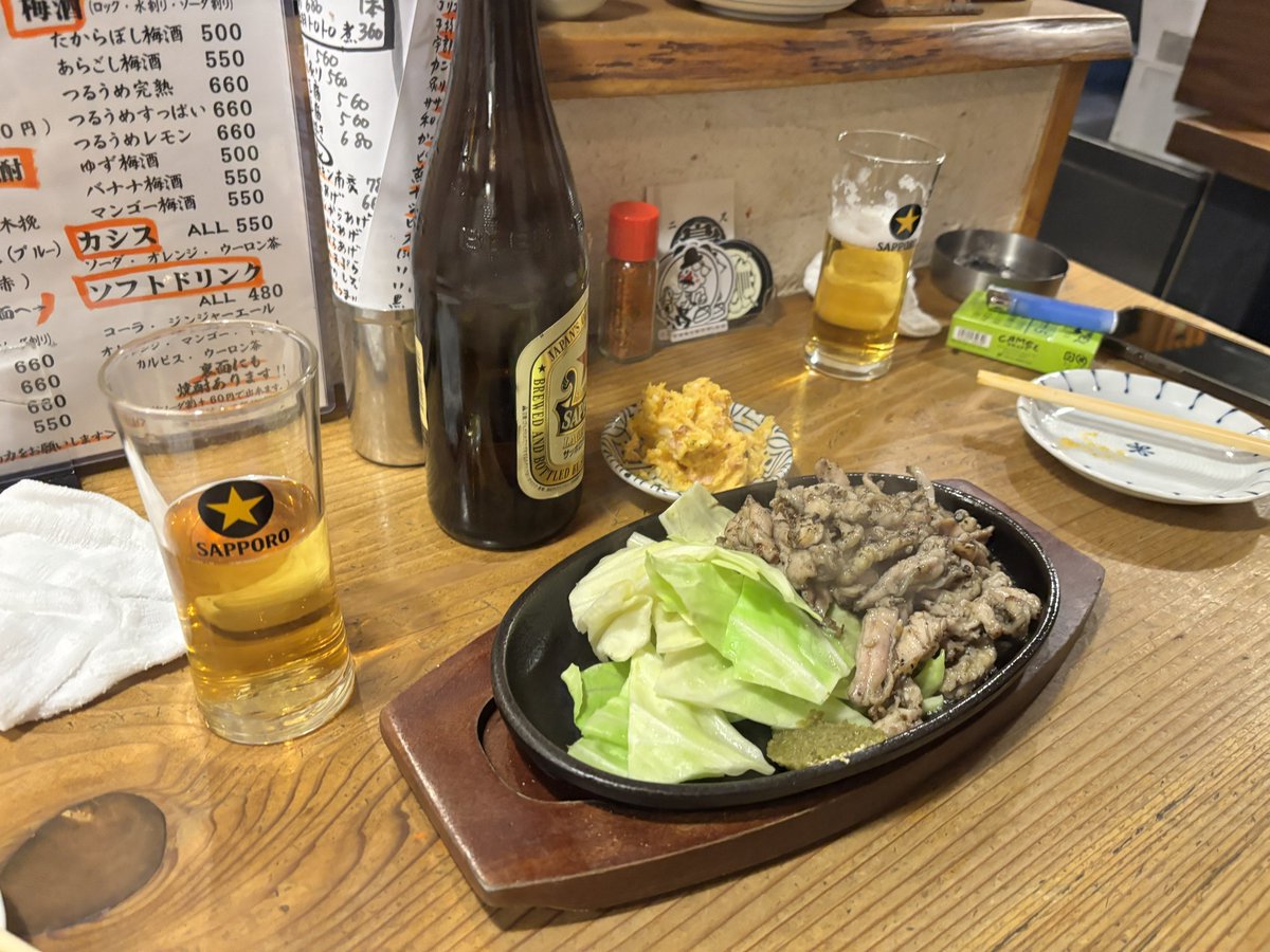 tango_meteor's tweet photo. 今週もお疲れ様でした🍻
#日本酒ポニーテール　#にくさわ本店　#二尺七輪鳥玖　#インテックス大阪 https://t.co/ncp5hwJnJ7