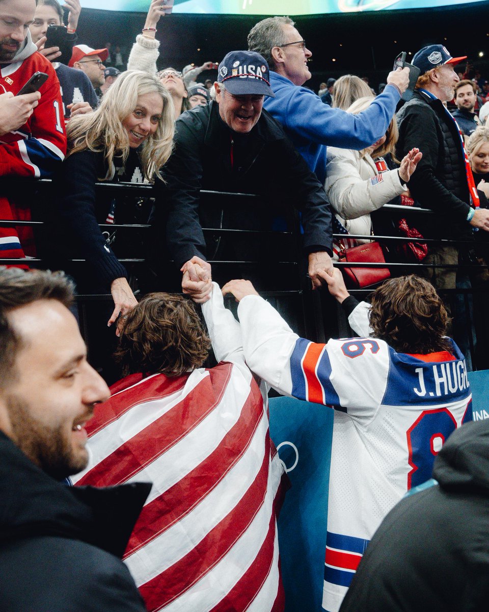What a moment for the Hughes Family ♥️ #MilanoCortina2026 #WinterOlympics