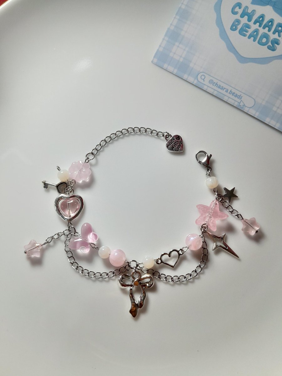 chaa ᝰ.🍥 open custom beads bracelet!! tweet media