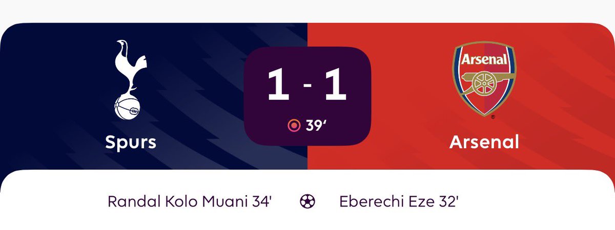 Arsenal didn’t get to celebrate their win for two minute