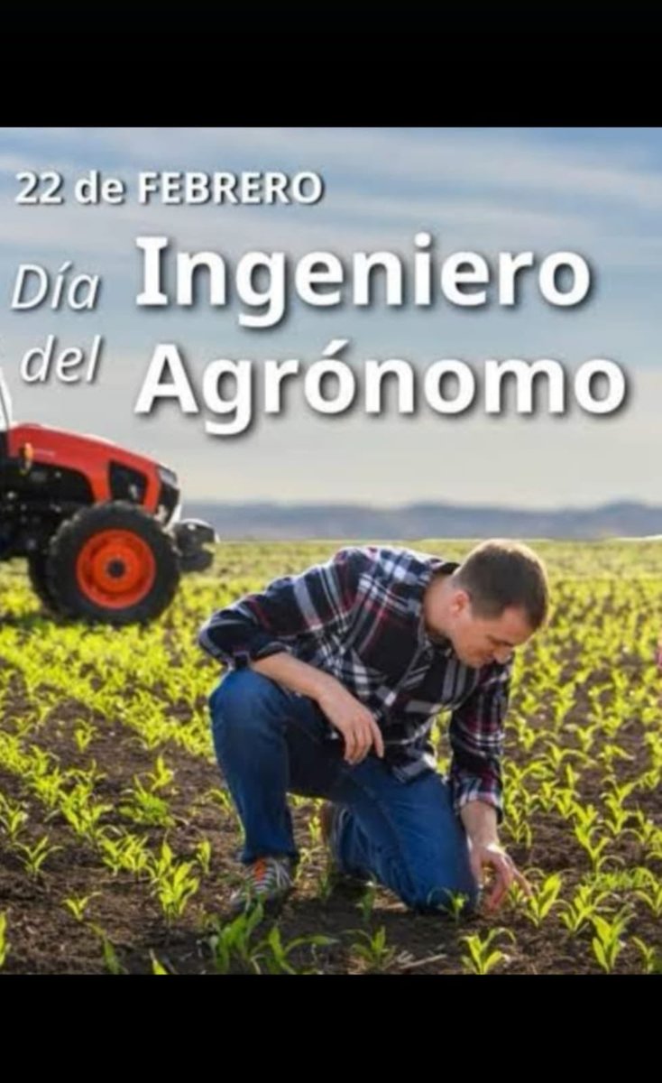 Felicidades a los Ing Agrónomos! 22feb26