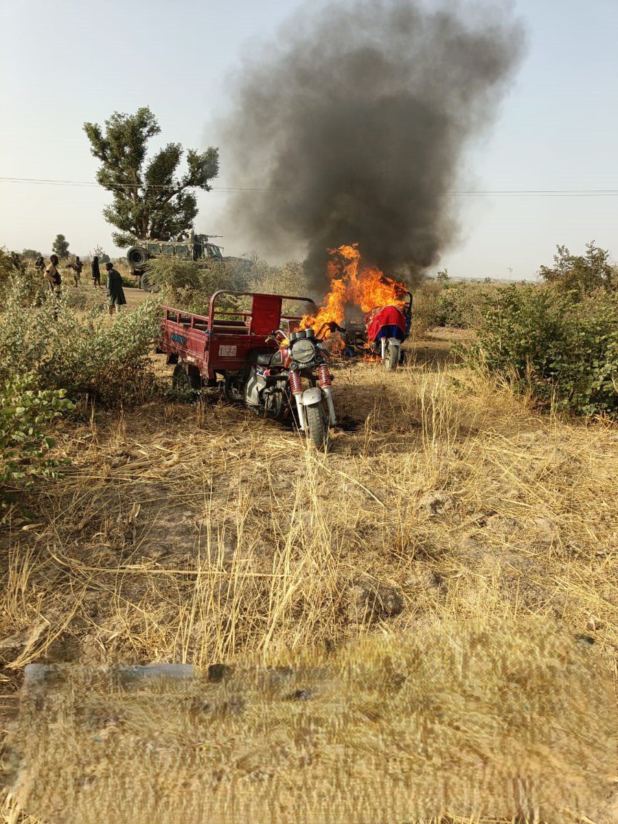 Troops neutralise 15 terrorists, destroy logistics hub in Gujba in Yobe

By: Zagazola Makama 

Troops of Sector 2 under Operation DESERT SANITY V have neutralised 15 terrorists and destroyed a suspected logistics base during a precision operation around Lamusheri Village in Gujba