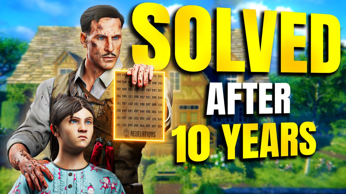 Black Ops 3 Zombies Revelations Ciphers Finally Solved After a Decade 🚨

I still can't fucking believe. 

Video Linked below⤵️