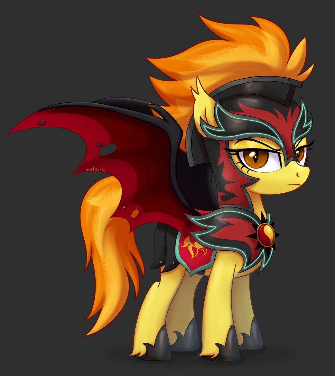 the fire demon guard Spitfire

#mlp #mlpfim