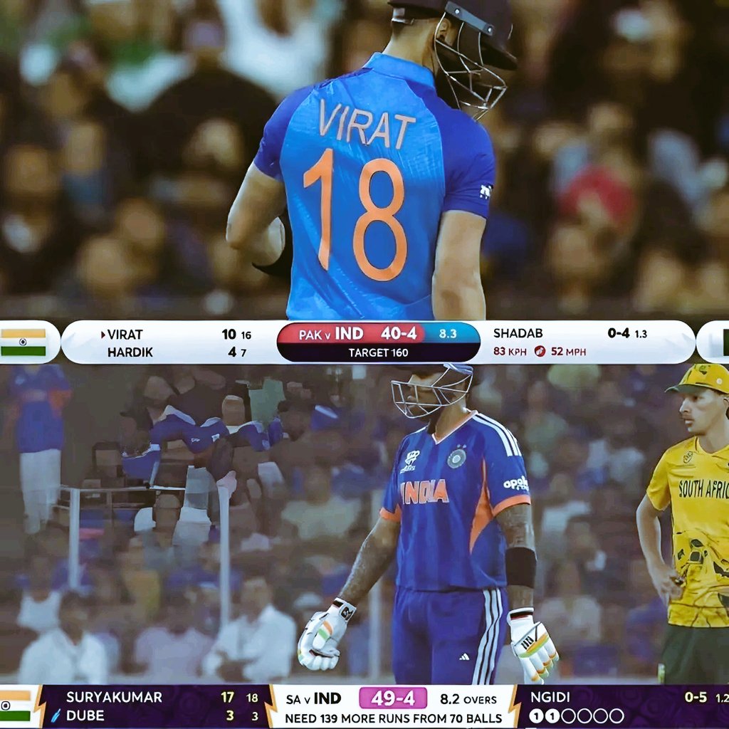 Har koi Sirf Aggregation Dikha Kar Virat Kohli nahi Ban Sakta Surya bhaii 

#INDvsSA #T20WorldCup #Viratkohli