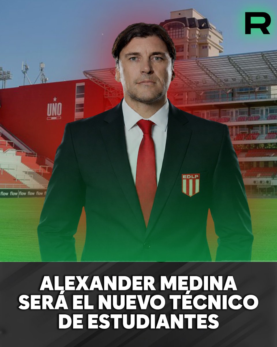 ✅️🦁¡#ESTUDIANTES TIENE DT!

🇦🇹Alexander "el cacique" Medina, de no mediar inconvenientes, será presentado en las próximas horas como nuevo técnico de #EDLP

🤔Y A VOS ¿Que te parece la decisión de contratar a Medina? TE LEEMOS👇