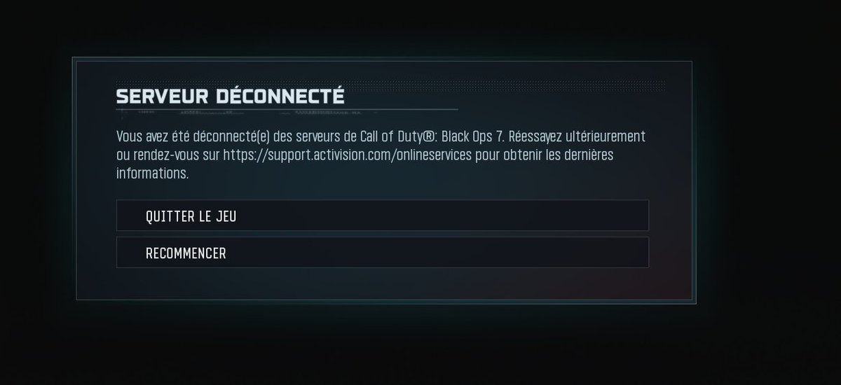 Leone_BS's tweet photo. @ATVIAssist I can't connect to the game https://t.co/fhvevKcAgG