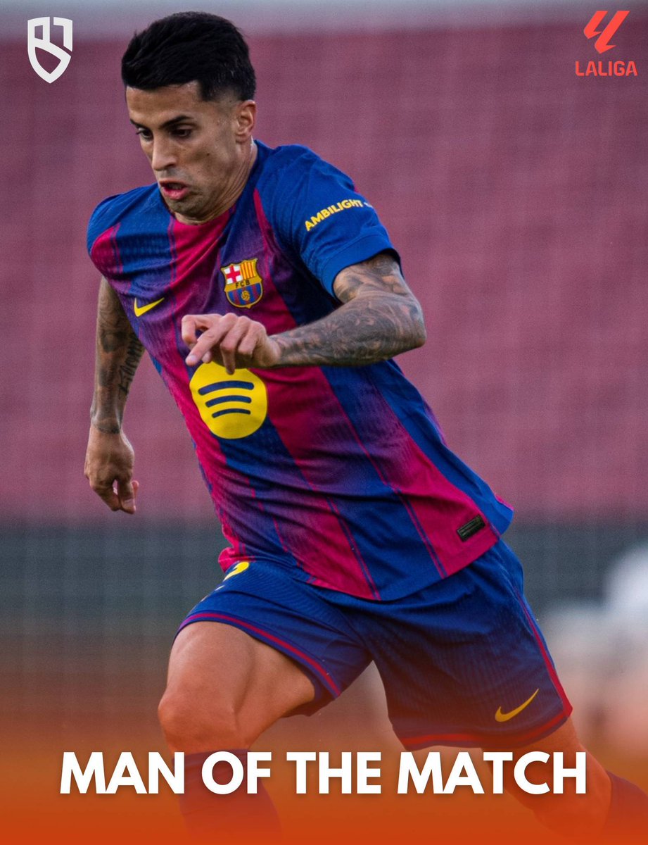 BarcaTimes's tweet image. 🚨| 𝐎𝐅𝐅𝐈𝐂𝐈𝐀𝐋: Cancelo is the MVP. #fcblive 🇵🇹