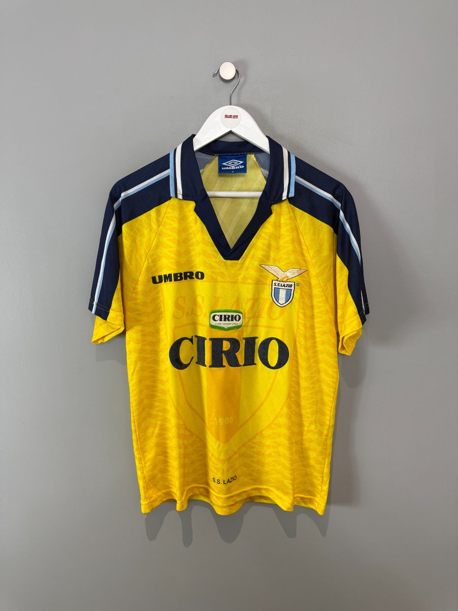 LAZIO 1996/98 THIRD SHIRT (M) UMBRO ORIGINAL VINTAGE FOOTBALL