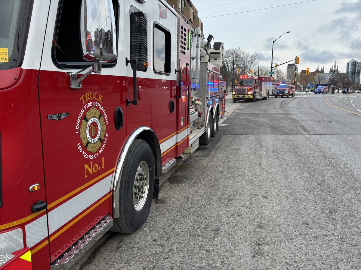 London Fire Department tweet media