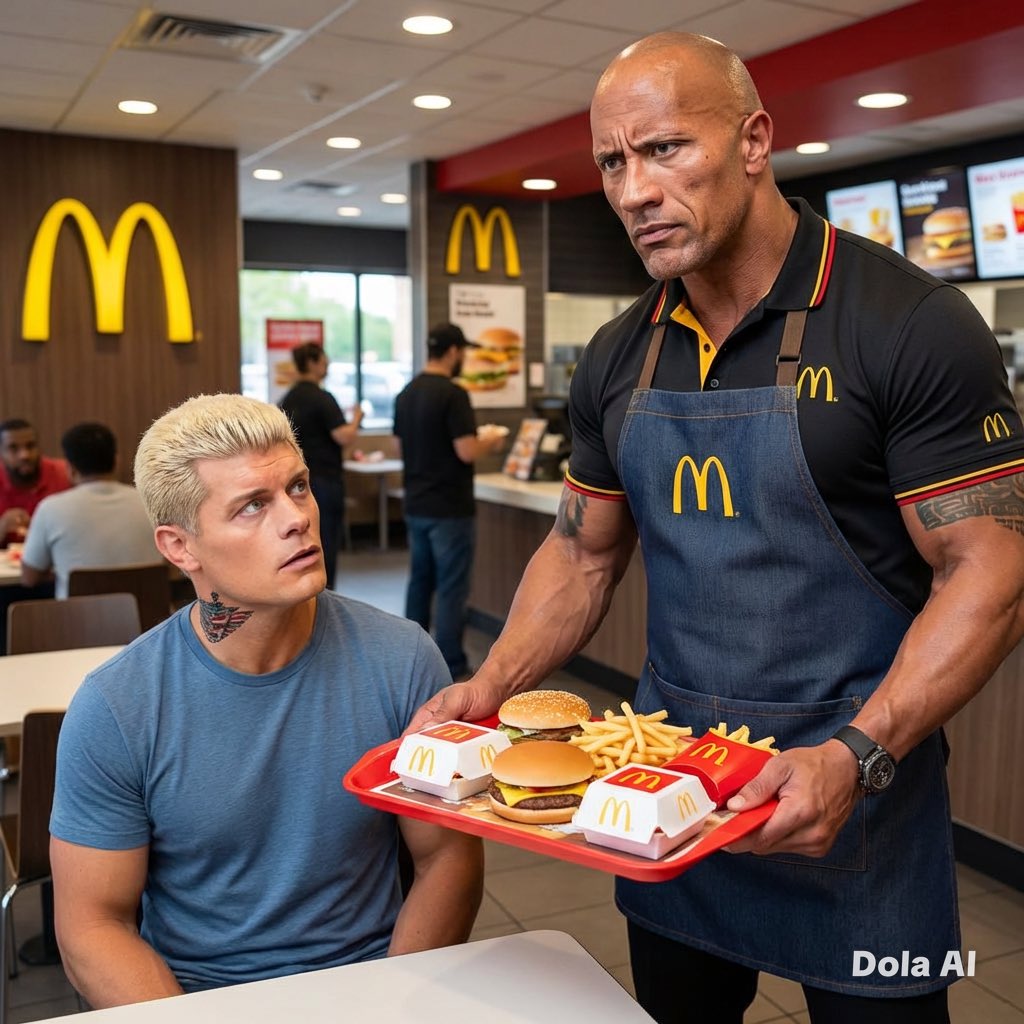 Glad to see the Rock keeping busy…