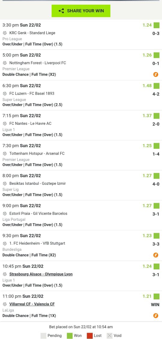 Even those that feared the big odd 
This odd 11 came home✅🥳🥳🥳