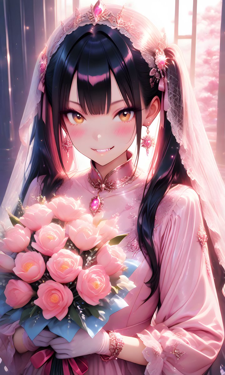 まだ薄暗い空が、私を祝福するようにピンク色に染まっていく朝。特別な