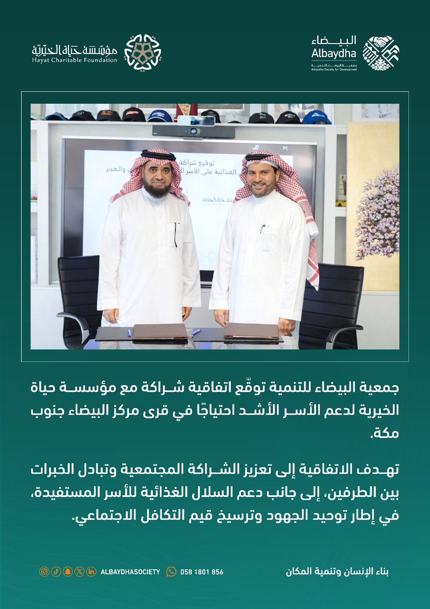 جمعية البيضاء للتنمية | Albaydha tweet media