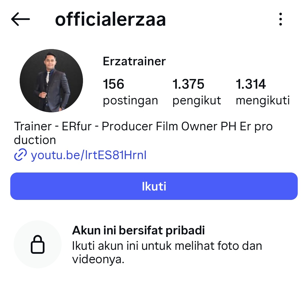 terpantau, terduga pelaku pelecehan seksual udah gembok akun Instagramnya ~