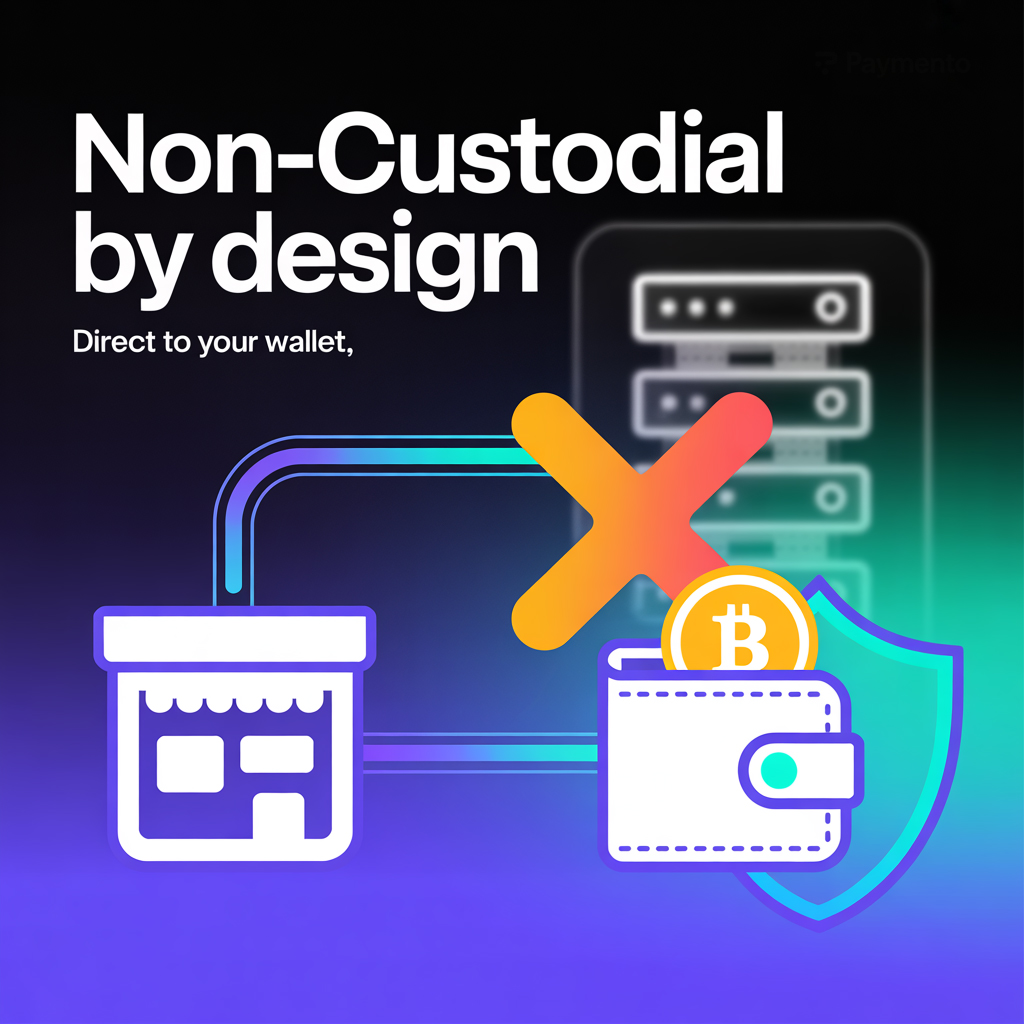 paymento_io's tweet photo. Paymento is non-custodial by design.

We never hold your funds. Payments flow directly to your wallet address. You're always in control.

In crypto, the best security model is: not our keys, not our problem. 🔐 https://t.co/Xz0D7sktdk