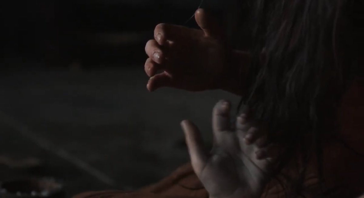 writtenbysaints's tweet photo. still crying about how she didn’t hold his hand because she thought that if she refused to take part in his death, maybe it wouldn’t happen. but death still took him. and she finally got to hold his hand in the play. her husband freed her from that regret #hammet. https://t.co/ztunnoaQ4X