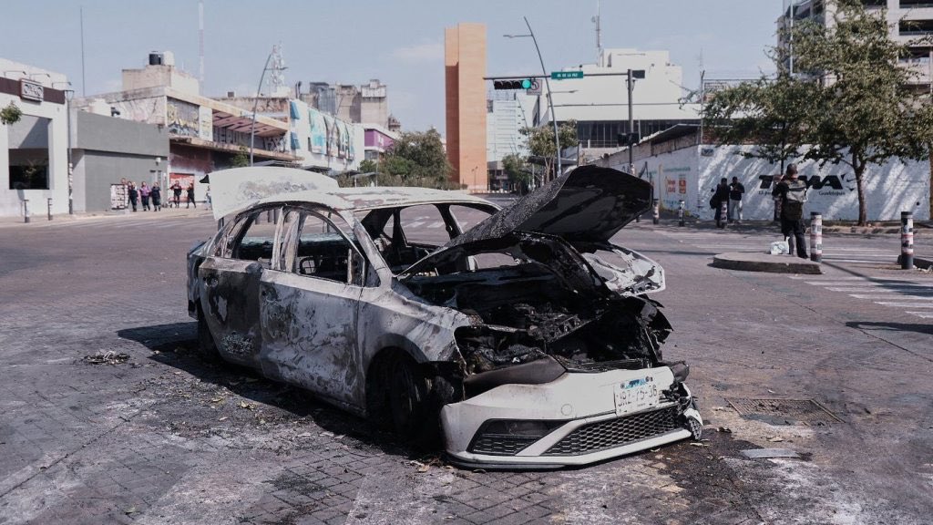 Battsvision's tweet photo. @TaraBull Mexico’s turning into Narco-Land and we’re supposed to feel bad? Nah—let ’em burn their own cities. We already pay billions for their “aid.” Time to wall off the border, deport the gangs, and let CJNG fight their own war. 🇺🇸💪🔥 #BuildTheWall #NarcoFail #MexicoProblemNotOurs https://t.co/aZYMOonial