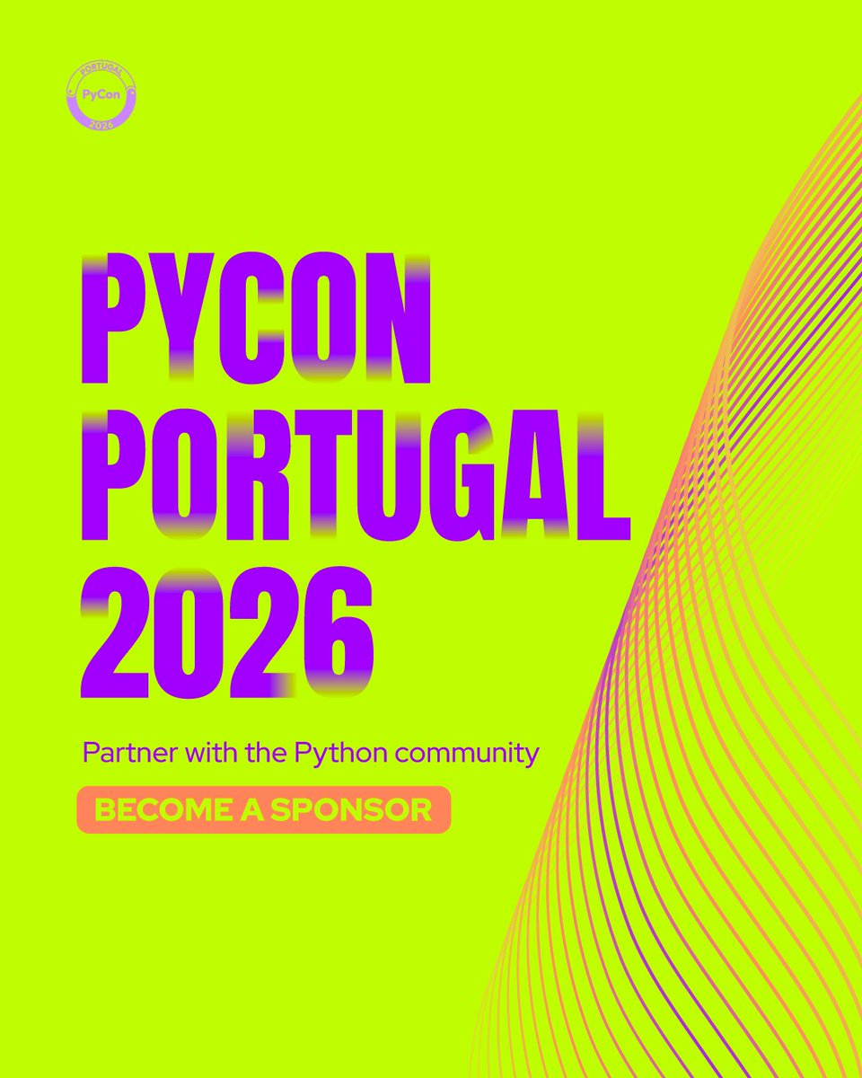 PyCon Portugal tweet media