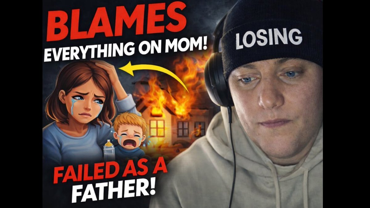 Today 6:15 PM EST! “Always Mom’s Fault? The Truth About Responsibility” Let’s Take This Walk..
youtube.com/live/pewHeDPz1…