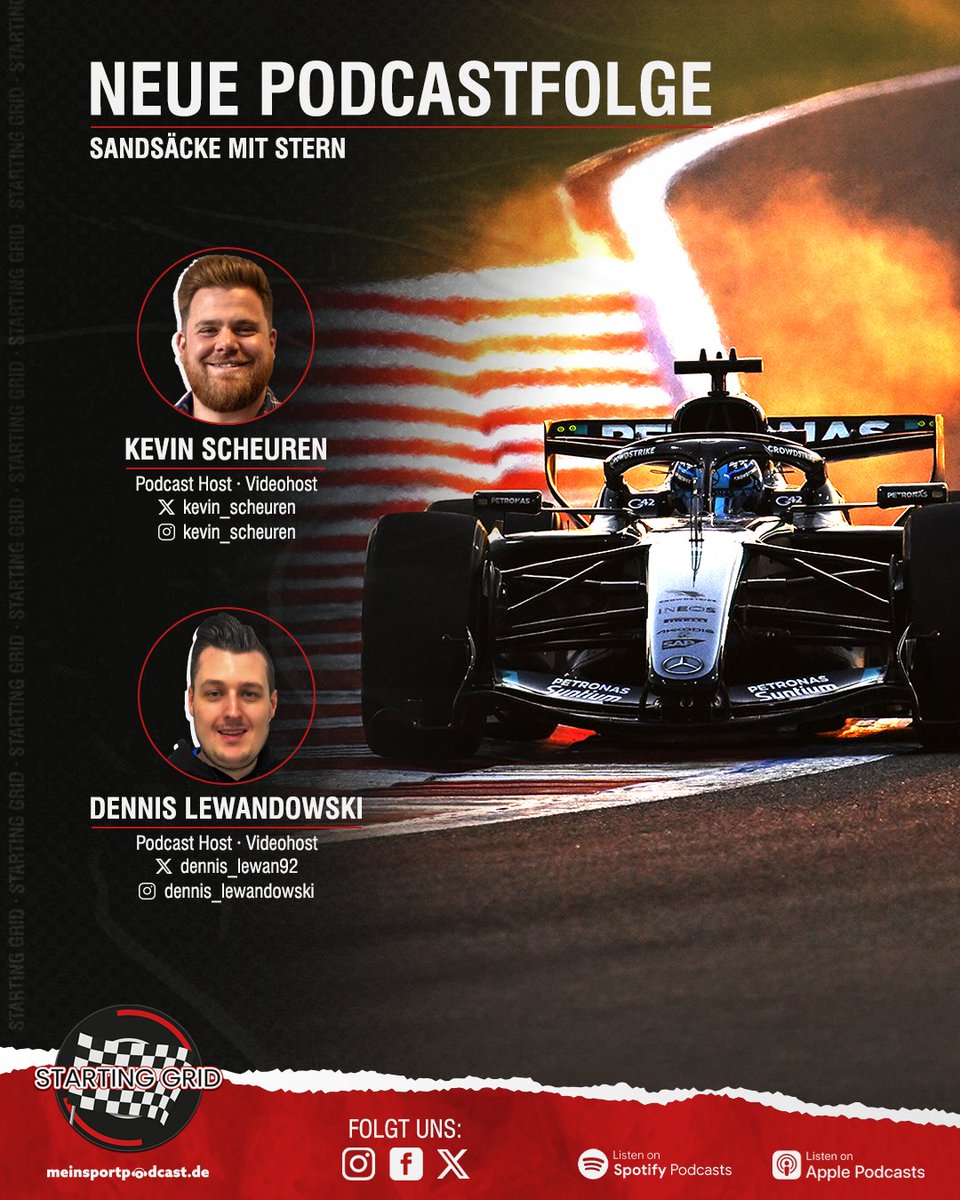 Starting Grid - Podcast tweet media