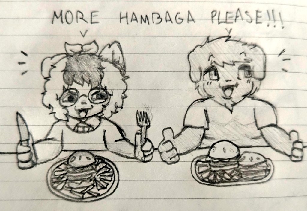 we EAT FOOD!
(wait... everybody does that right?)