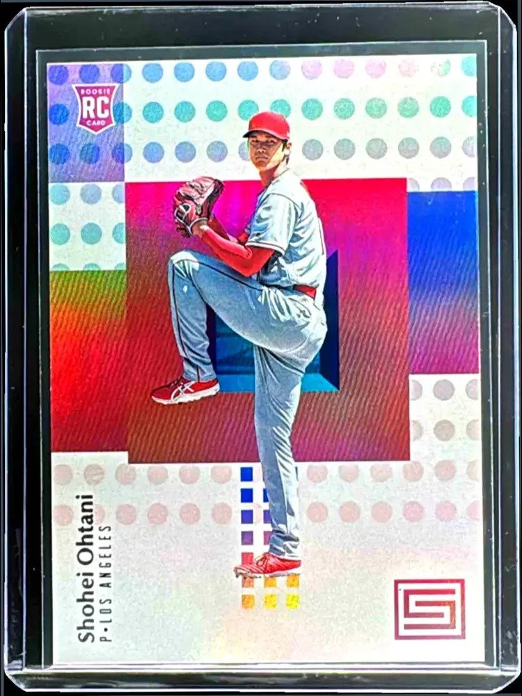 Yeah it isn't licensed but it's my first Ohtani RC so to the PC it goes.