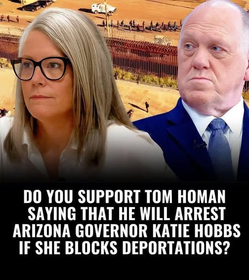 There aren't many people I would LOVE to see get arrested and go to prison MORE than Katie Hobbs!!  

Who agrees?