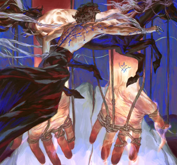 The final transformation, the last judgement of souls and objects