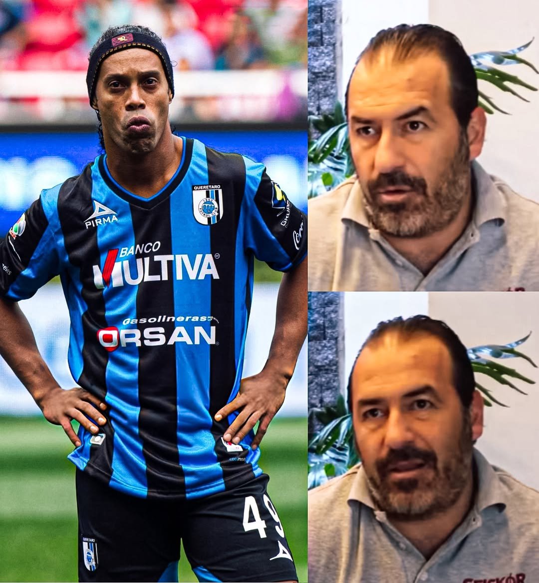 JOAQUIN BELTRAN: “When we helped Ronaldinho look for a house in Querétaro, the only thing he asked for was something with a lot of rooms, because Rona didn’t like being alone. He always had his people close: friends, family… he even brought his personal cook from Brazil, because